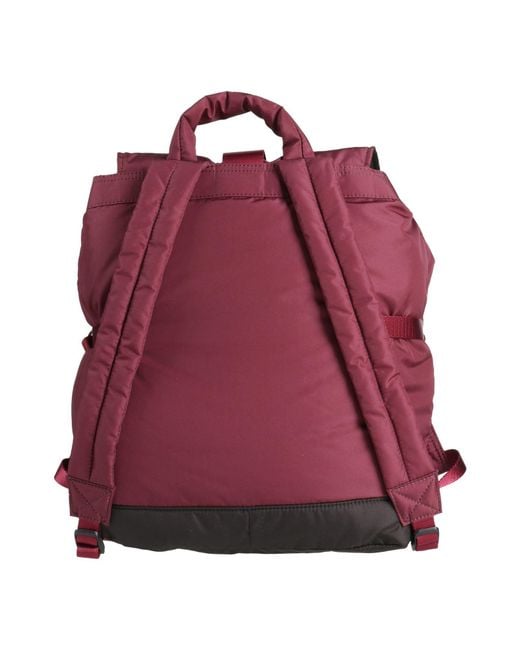 Ganni Red Rucksack