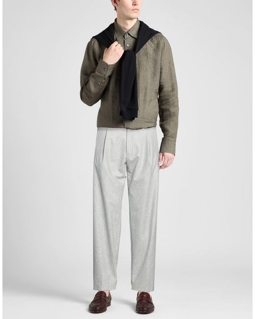 Incotex Gray Trouser for men