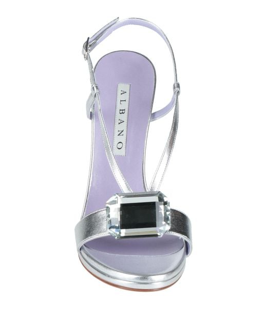 Albano Metallic Sandals