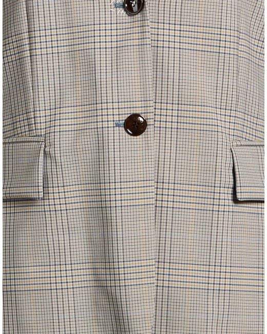 Marni Gray Blazer Polyester, Virgin Wool, Elastane