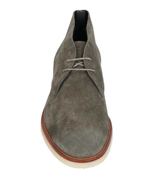 Hogan Green Ankle Boots for men