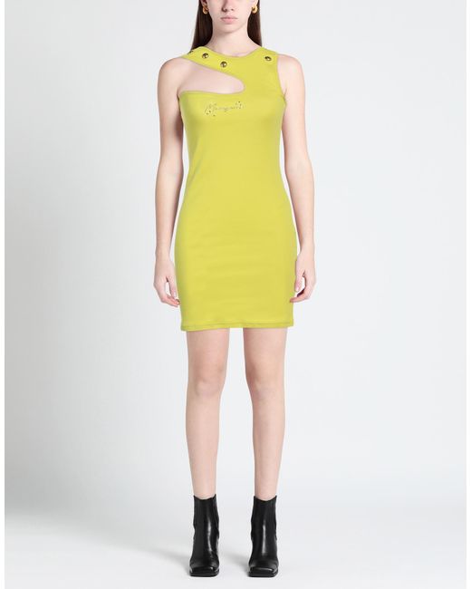 Mangano Yellow Mini Dress