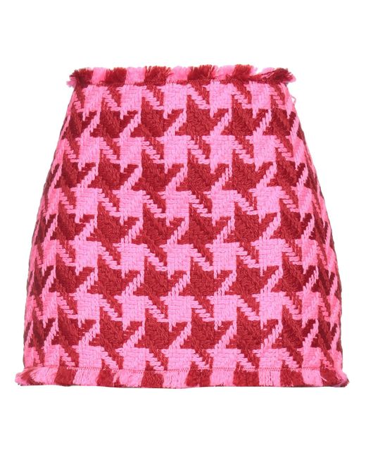 Versace Red Mini Skirt