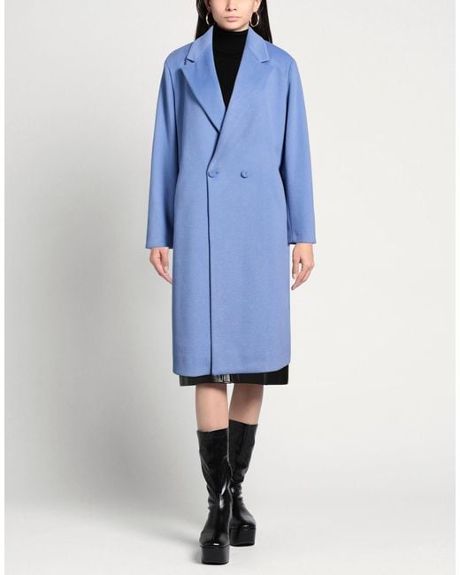 Abrigo Exte de color Blue