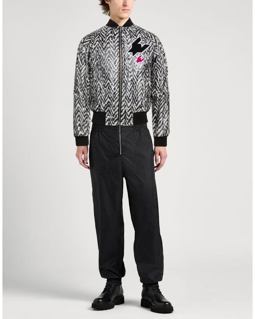 Kris Van Assche Gray Jacket Cotton, Polyurethane for men