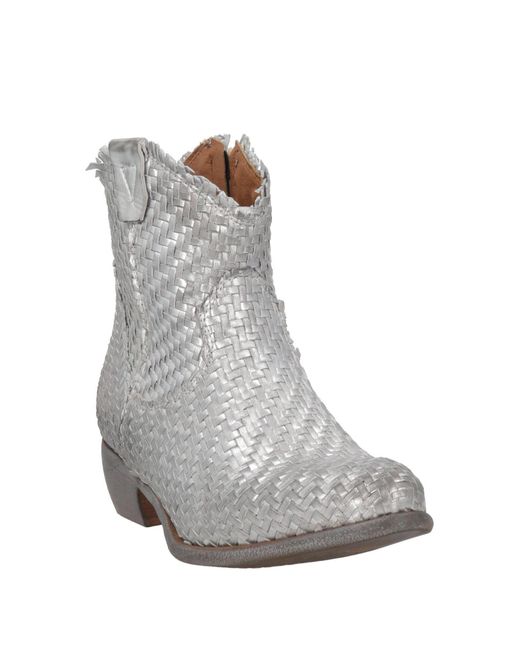 Botines de caña alta Divine Follie de color Gray
