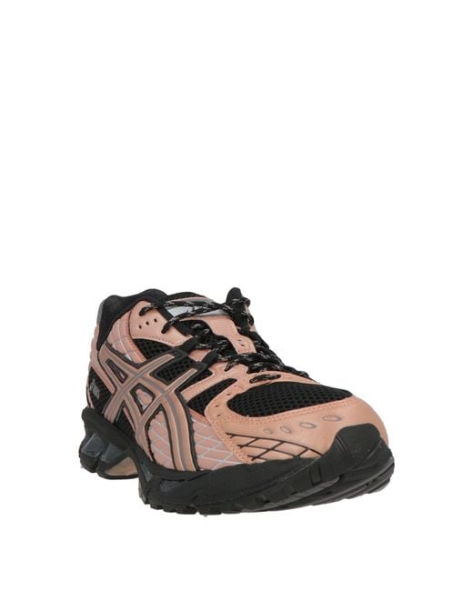 Asics Brown Sneakers Textile Fibers for men