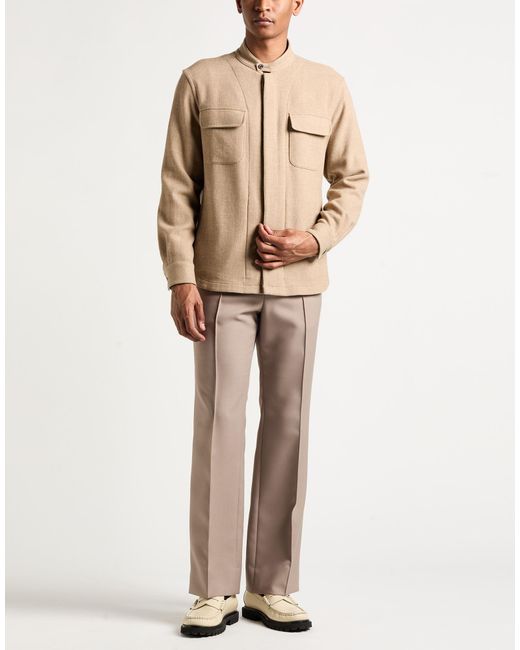Boglioli Natural Jacket Wool, Cashmere for men