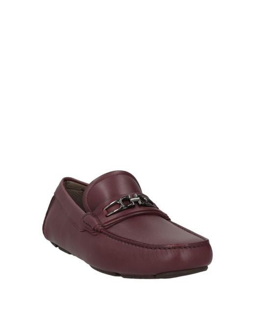 Ferragamo Purple Loafer for men