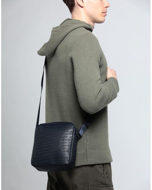 armani exchange mens crossbody bag