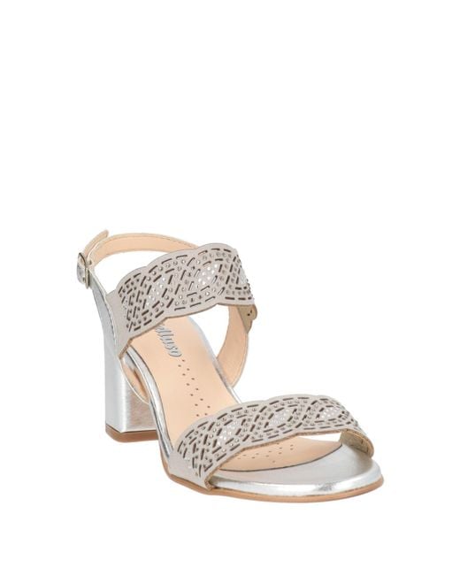 Melluso White Sandals