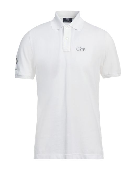 Fedeli Poloshirt in White für Herren