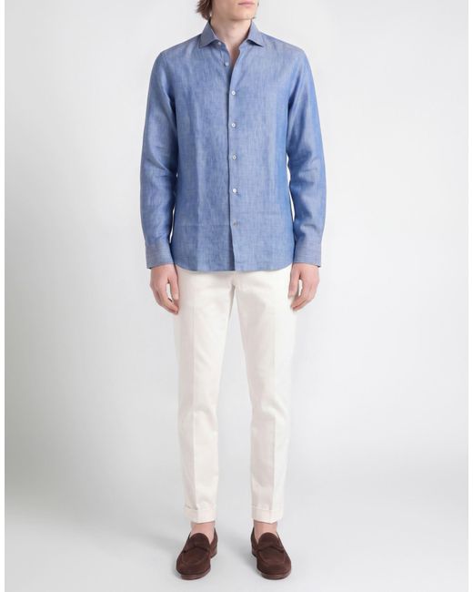 Moorer Blue Shirt for men