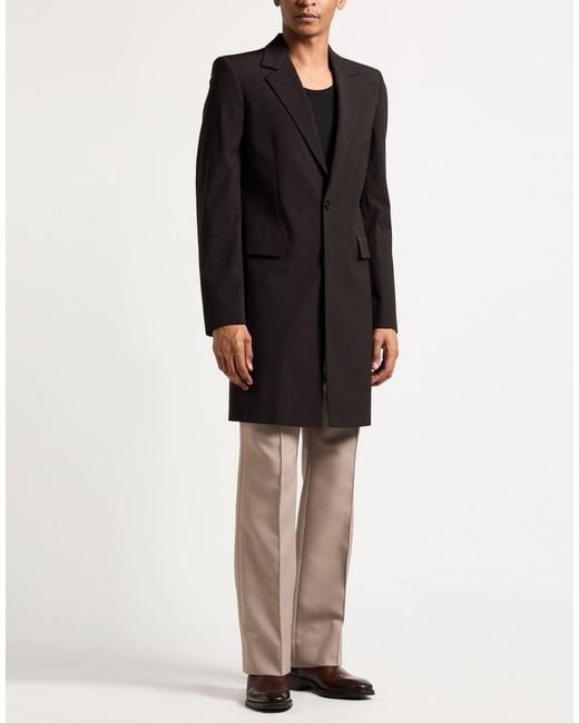 MM6 by Maison Margiela Black Blazer Virgin Wool, Cotton, Elastane for men