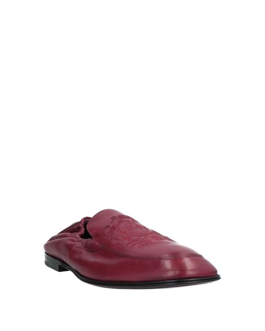 Dolce & Gabbana Purple Loafers for men