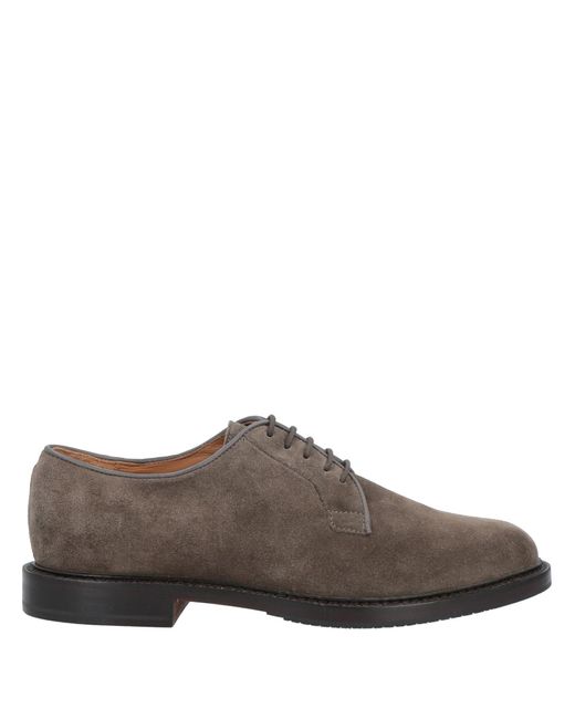 MANIFATTURE ETRUSCHE Brown Lace-up Shoes for men