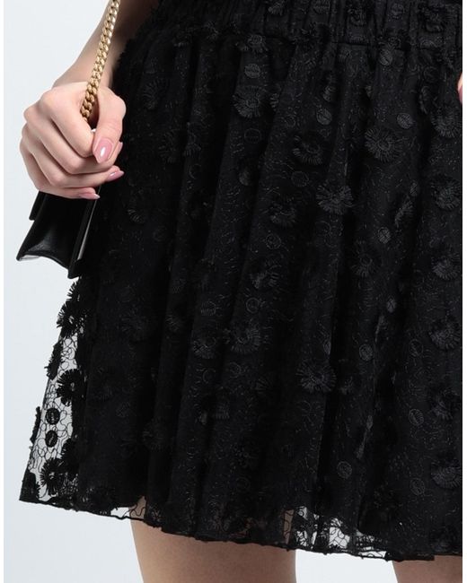 be Blumarine Black Mini Skirt