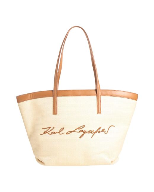 Karl Lagerfeld Natural Handbag