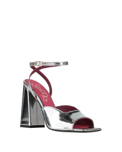 Seboy's White Sandals Leather