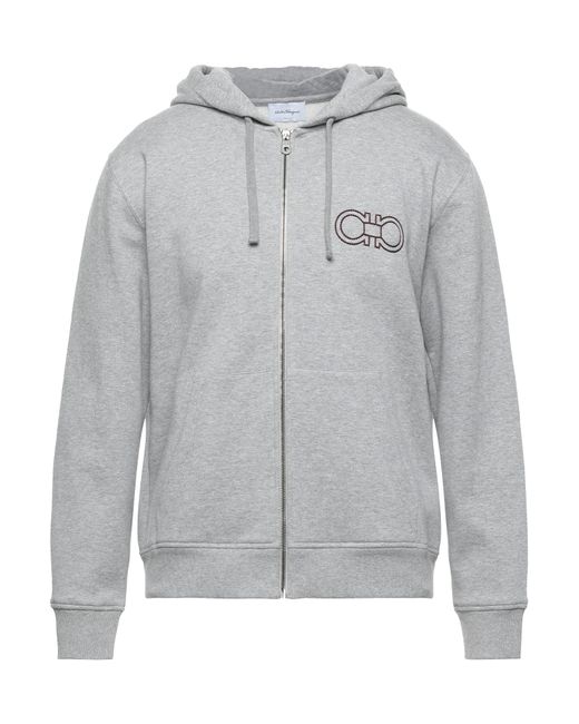 Ferragamo Sweatshirt in Grey for Men Lyst UK