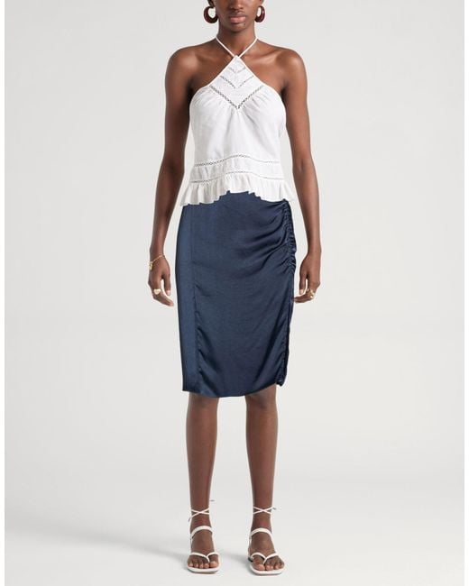 Ba&sh Blue Midi Skirts