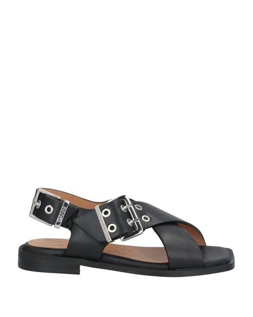 Ganni Black Sandals