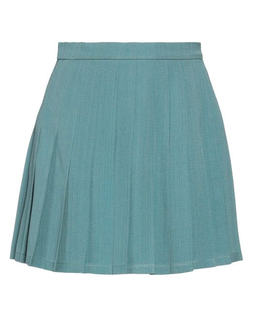 Ermanno Scervino Blue Mini Skirt