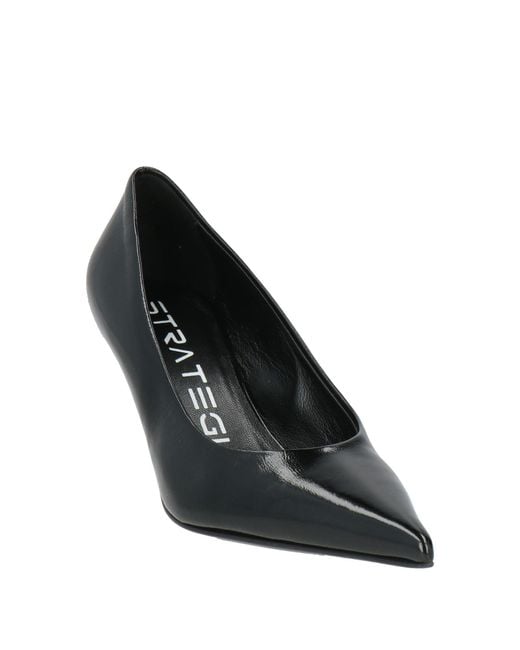 Strategia Black Pumps Leather