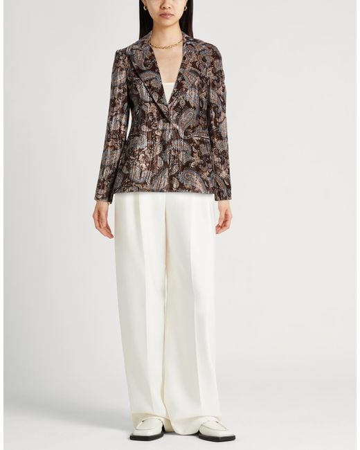 Kaos Brown Blazer Polyester