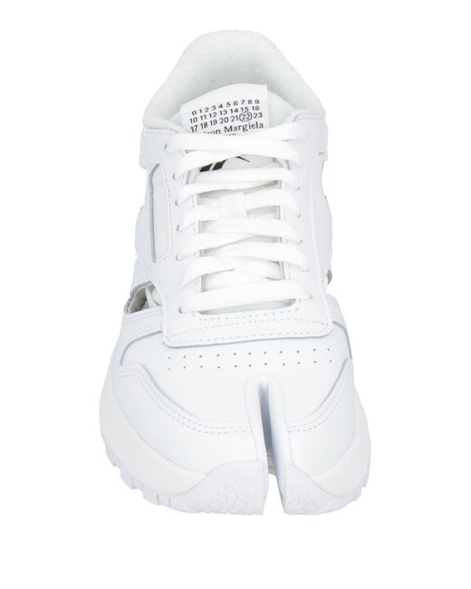 MM6 MAISON MARGIELA X SALOMON White Sneakers Leather, Textile Fibers
