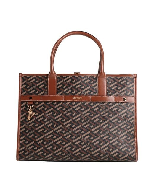 Borsa A Mano di Versace in Brown