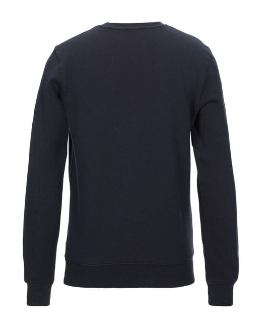 Scotch & Soda Fleece Sweatshirt in Dark Blue (Blue) for Men - Lyst