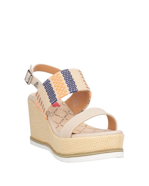 Replay Natural Sandals
