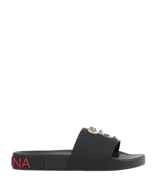 Dolce & Gabbana Black Sandals