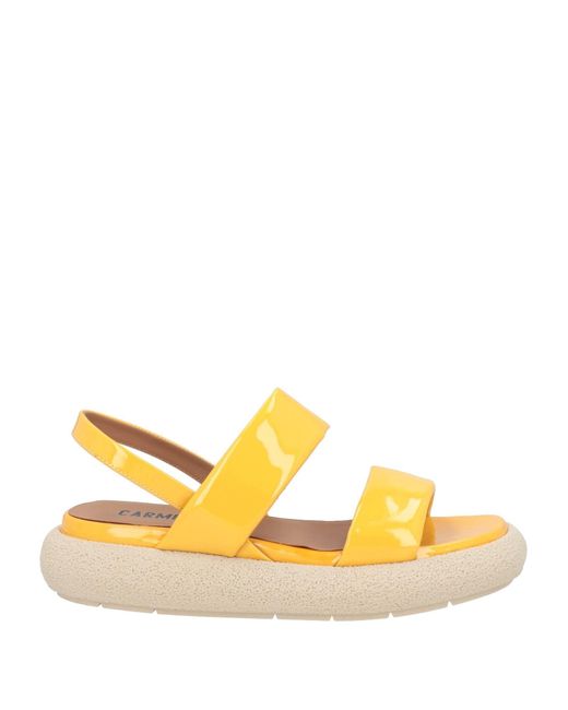 Carmens Yellow Sandals
