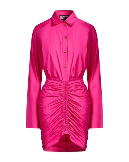 Versace Jeans Couture Pink Mini Dress