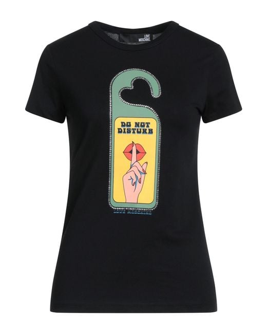 Love Moschino Black T-shirt
