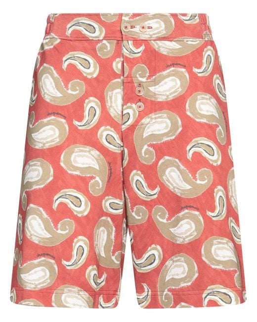 Jacquemus Multicolor 'le Short Pingo' Printed Shorts for men