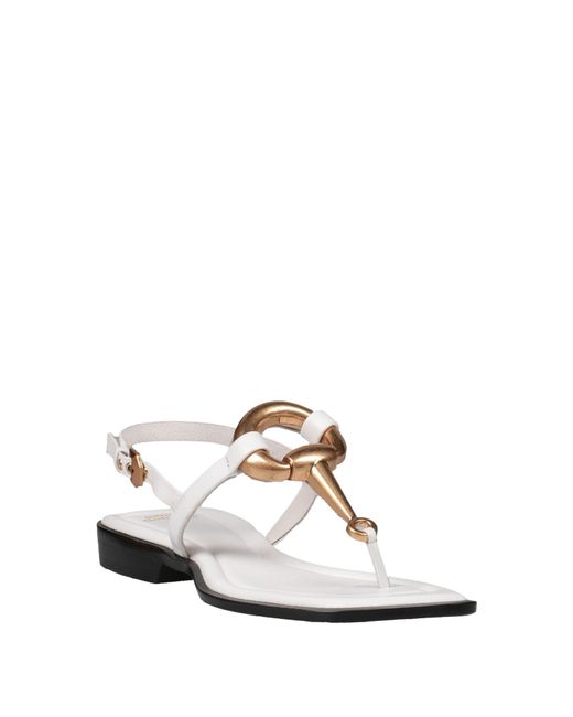 Jeffrey Campbell White Thong Sandal