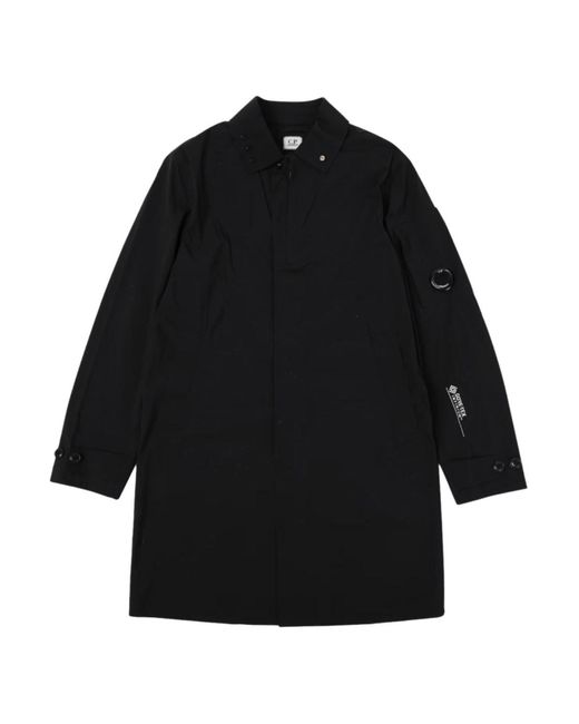 Manteau long C P Company pour homme en coloris Black