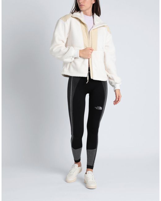 The North Face White Shearling & Teddy