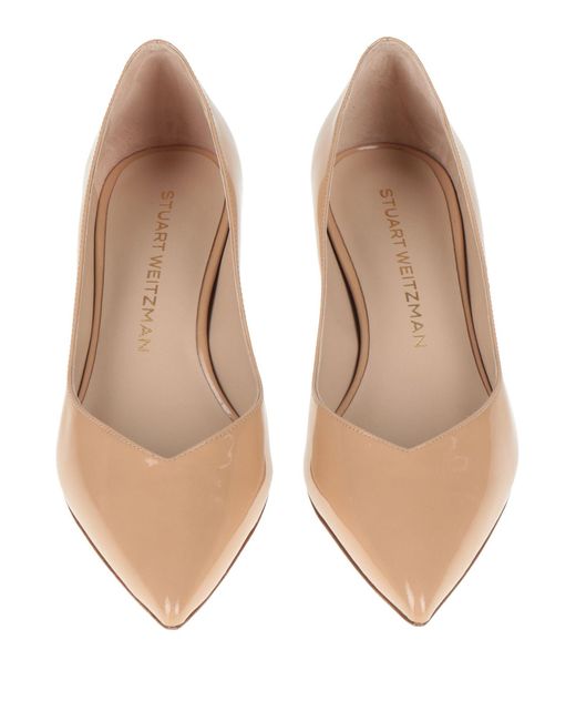 Stuart Weitzman Natural Pumps