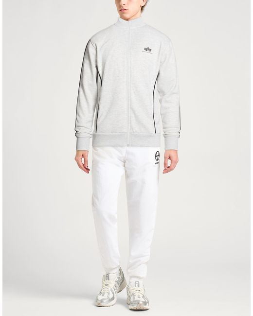 Alpha Industries White Sweatshirt for men