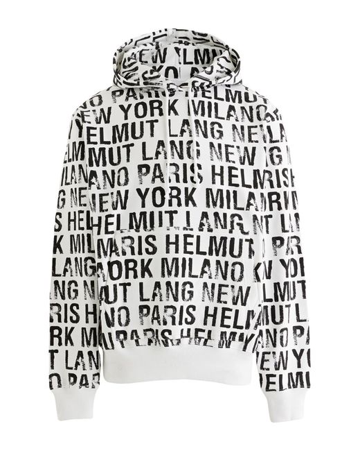 Helmut Lang White Sweatshirt for men