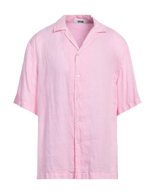 Camicia di Grifoni in Pink da Uomo