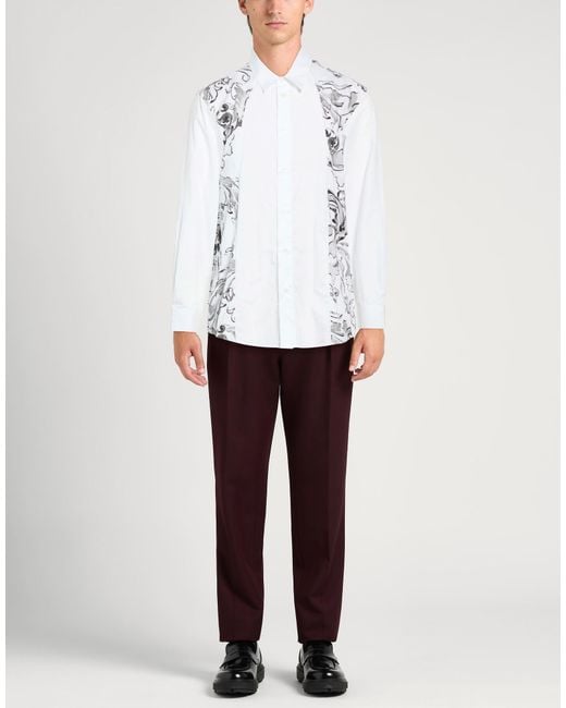 Versace Jeans Couture White Shirt Cotton for men