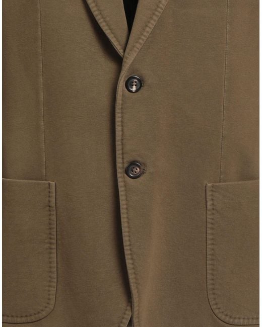 Circolo 1901 Green Blazer Cotton, Elastane for men