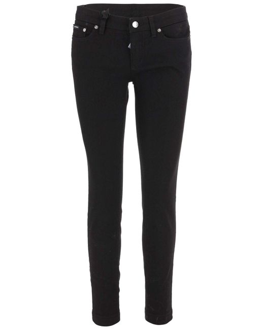 Pantalon en jean Dolce & Gabbana en coloris Black