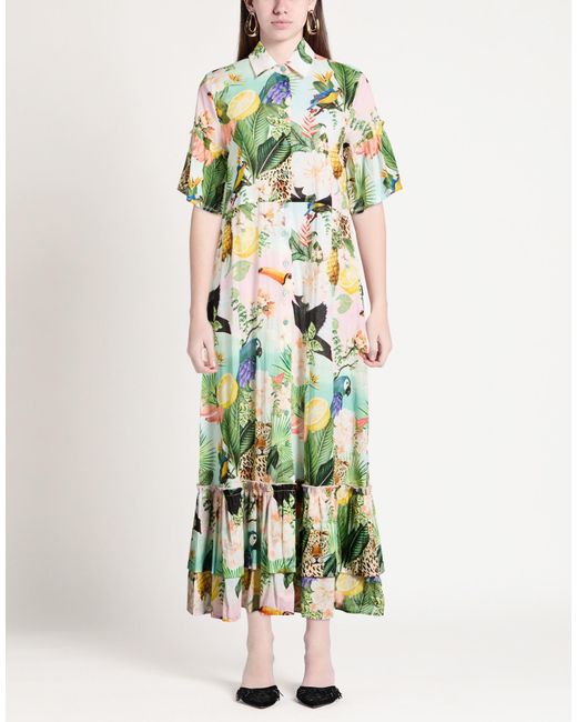CONNOR & BLAKE Green Maxi Dress