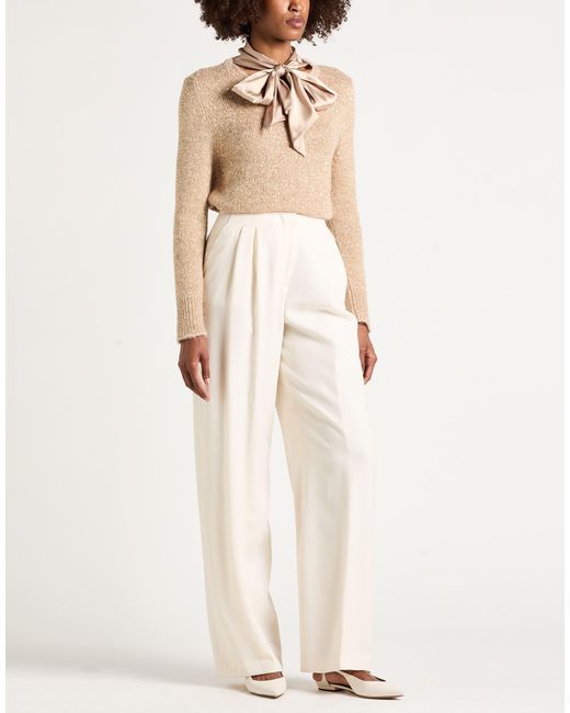 D.exterior Natural Sand Sweater Polyamide, Polyester, Wool, Alpaca Wool, Elastane
